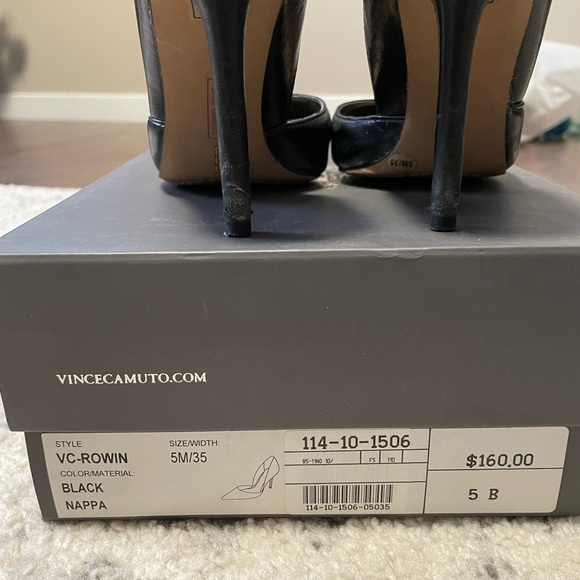 Vince Camuto high heels in black - Picture 4 of 6